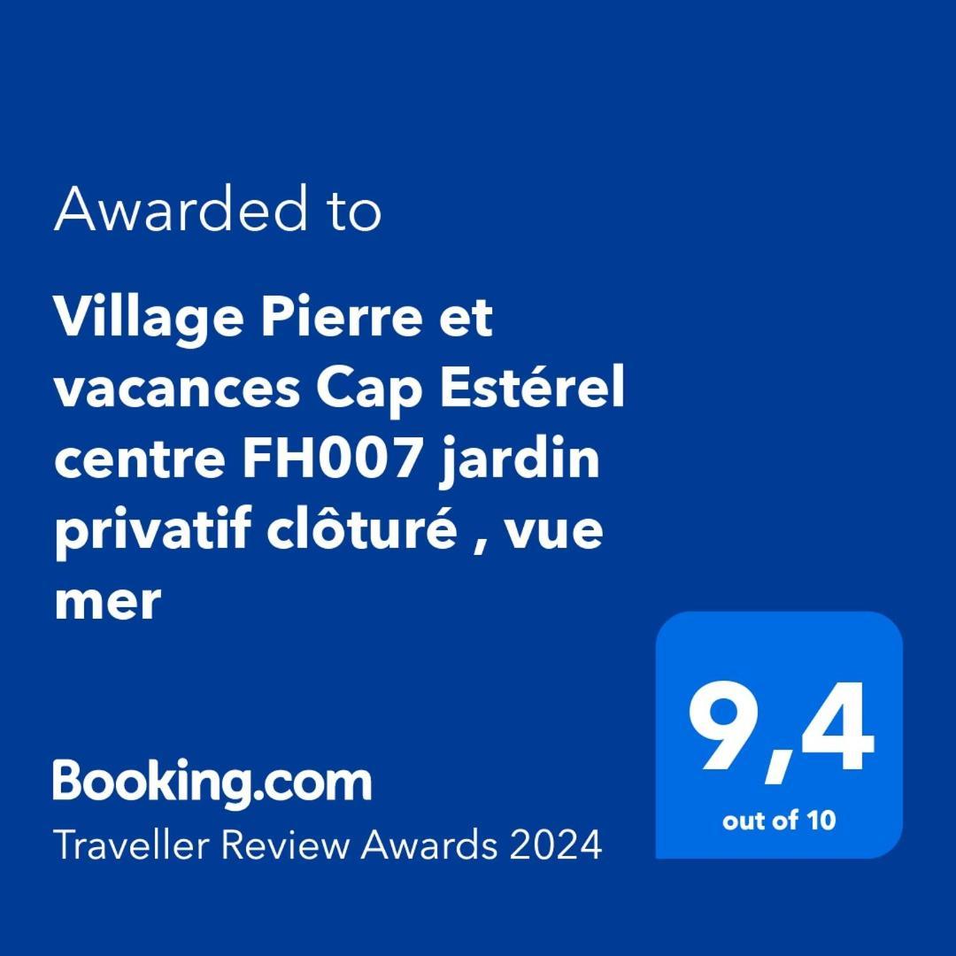 T2 En Rez De Jardin Privatif Cloture , Cap Esterel Pierre Et Vacances ,Piscine Chauffee Des Le 05 Avril Au 02 Novembre Сен-Рафаэль Экстерьер фото